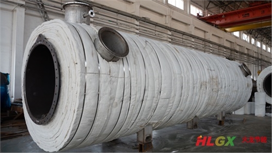 竹屑連續式炭化爐保溫