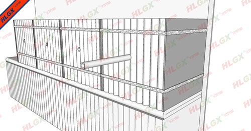 陶瓷纖維模塊安裝流程 陶瓷纖維模塊安裝流程