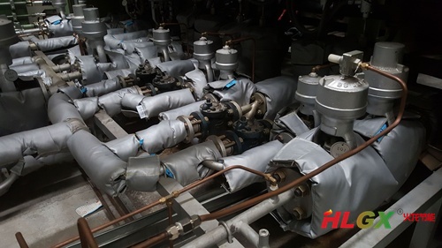 硫化機閥門(mén)保溫套