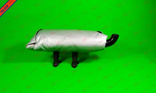 HLGX排氣管保溫套應用