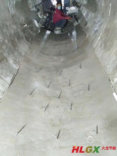 回轉窯澆注料內襯施工 回轉窯澆注料內襯施工