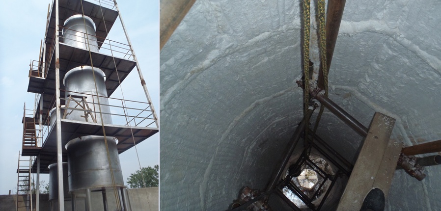 四川成都?；⒅榕蛎洜t保溫陶瓷纖維保溫項目